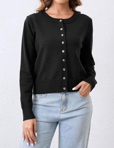 Image of Ziesexy 2026 Leopard Cardigan Womens Button Up Sweaters Long Sleeve Cheetah Print Cropped Cardigan Jackets
