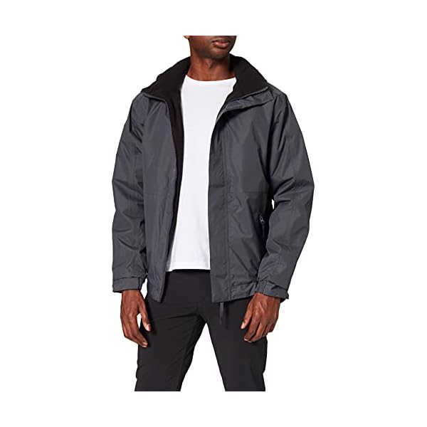 Regatta Mens Dover waterdichte geïsoleerde jas Seal grijs XXL