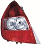 GO-PARTS - for 2007-2008 Honda Fit Rear Tail Light Lamp Assembly/Lens/Cover - Left (Driver) Side Hatchback Replacement 33551-SLN-A01 HO2800169