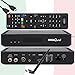 Produktbild TiVuSat Karte 4K UHD + DIGIQuest Q90 Combo Receiver 4K H.265 S2+T2 HEVC Set-Top Box, zertifizierter TiVuSat Receiver mit Karte (Nicht AKTIVIERT), Mediaplayer, WebRadio, 150Mbit WiFi, EasyMouse HDMI