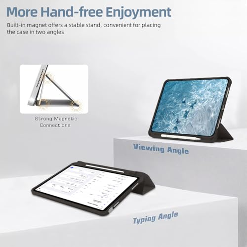 Coque iPad 10e génération avec veille auto et porte-crayon - 5
