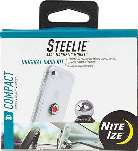 Nite Ize Original Steelie Dash Mount Kit - Magnetic Car Dash Mount For Smartphones (Packaging May Vary) #TOP5