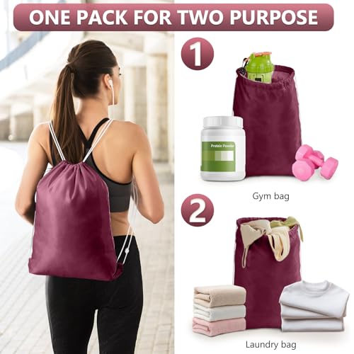 Image of 8 Set Packing Cubes for Travel, Gifts for Women Mom,Anti-Tearing Suitcase Organizer for Luggage with Shoe & Hanging Toiletry Bag,OlarHike Vacation Essentials & Accessories for Cruise Ship,Wine