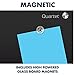 Quartet Glass Whiteboard, Magnetic Dry Erase White Board, 72