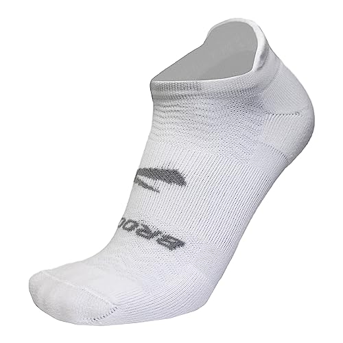 Image of Brooks Run-In No Show Socks, Athletic Running Socks, Comfort Fit, 3-Pack