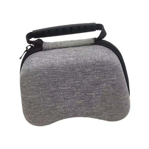 Vsenkes ゲームコントローラーケース 保護ハード収納ケース 持ち運び用トラベルケース カバー EVAハードケース 耐衝撃 オフィス 大人 子供用, グレー