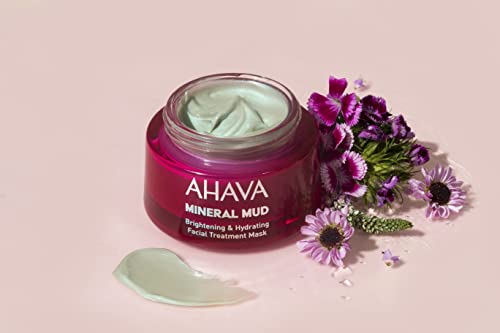 Ahava Dead Sea Mineral Mud Brightening & Hydrating Facial Treatment Mask, 1.7 Fl Oz #TOP1