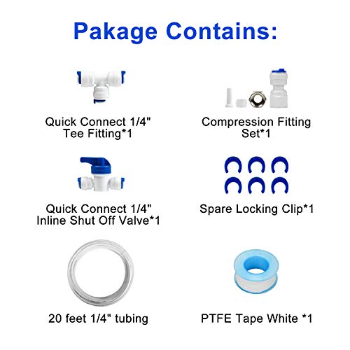 image for FS-TFC Ice Maker Installation Kit and Fridge Water Line Connection for