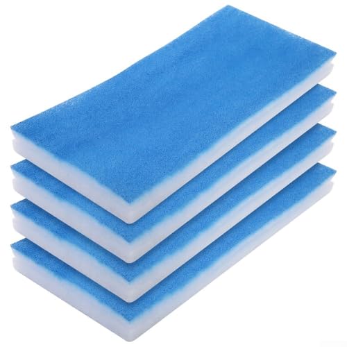 CARMOTTER - 24 x Sprühkabinen-Filter, Faser-Baumwolle für optimale Luft in Malumgebungen (4 Stück)