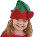 Koala Kids Baby Cute Little Elf Hat Boy Girl Red Green Velour Infant (3-6 Months) … Soft and Adorable!