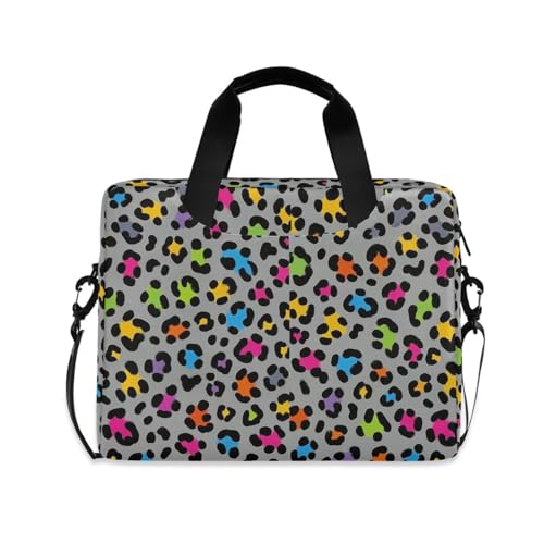 Maletín para portátil 15.6 pulgadas color gris leopardo miniatura 1