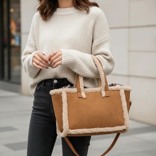 Sac en daim marron résistant pour protéger vos affaires du froid - 3