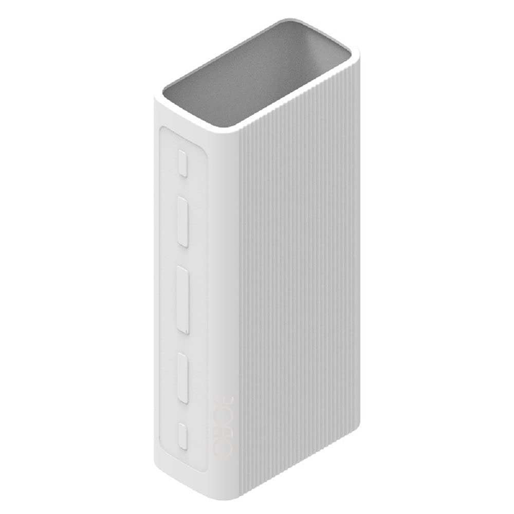 OBOE Silicone Soft Cover for Mi Boost Pro Power Bank Battery (White, 30000 mAh) discount deal