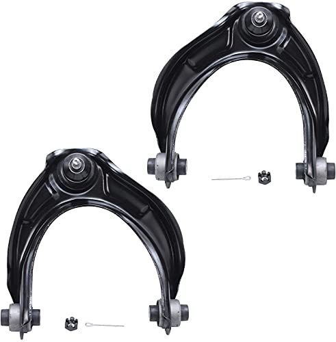 Image of Detroit Axle - 10pc Front End Suspension Kit for 2008-2012 Honda Accord 2 Upper Control Arms w /Ball Joints 2 Lower Ball Joints 4 Inner & Outer Tie Rods 2 Sway Bars 2009 2010 2011 Replacement
