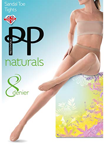 Image of Pretty Polly Women's Naturals Sandal Toe