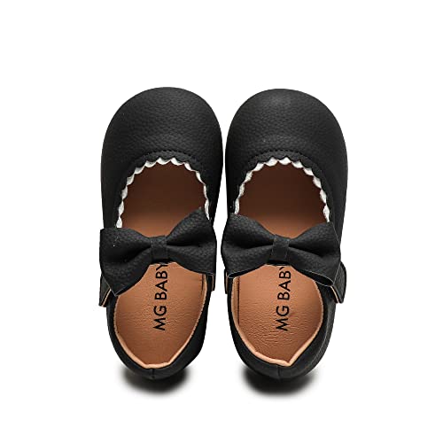 Komfyea Girl's Toddler/Little Kid Cute Bowknot Ballet Flat Dress Shoes2