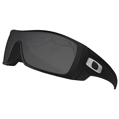 Dynamix Polarized Replacement Lenses For Oakley Batwolf Oo9101 | Easy To Install | Fit Perfectly | Solid Black #TOP2