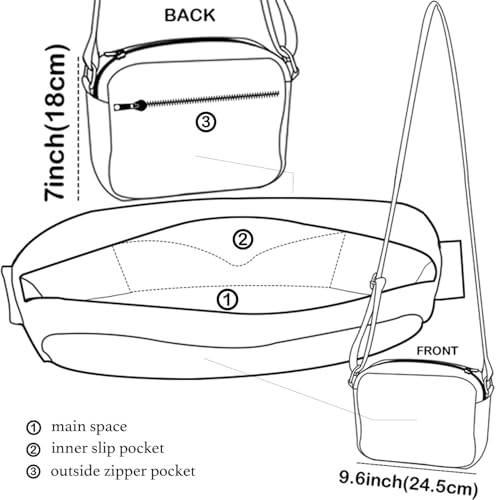 MAOFAED Mystical Herbs Theme Crossbody Bag for Herbalist, Herbalism Studies Present, Relax I Have A Tincture for That2