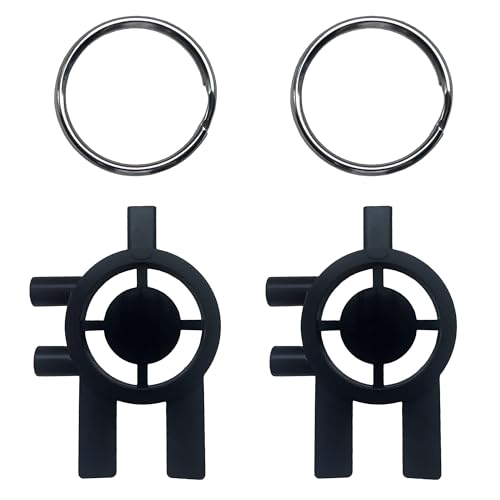 (2) KeyPower Dispenser Keys for Cintas & Sanis, 3-in-1 Toilet