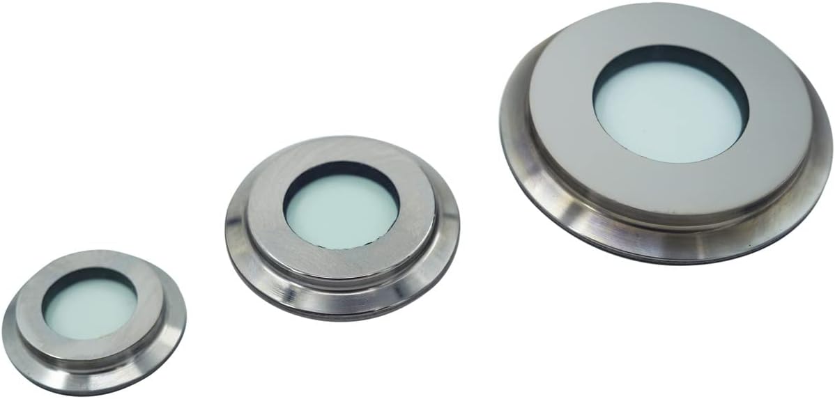 Fused Tri-Clamp Sight Glasses - 1.5, 2, 3 - USAlab