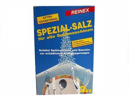 Preisvergleich Produktbild REINEX Packung 2kg Spezial-Salz für alle Spülmaschinen