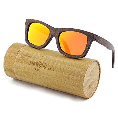 Originals Wooden Polarized Bamboo Wood Sunglasses 100% Floating Wayfarer Shades3