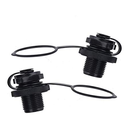 22,9 Mm Schlauchboot Ventil - Ersatzventil Für INTEX Schlauchboote Schwarz