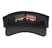 Pop-Pop Patriotic USA Vintage American Flag Sport Sun Visor, Adult, One Size, Black