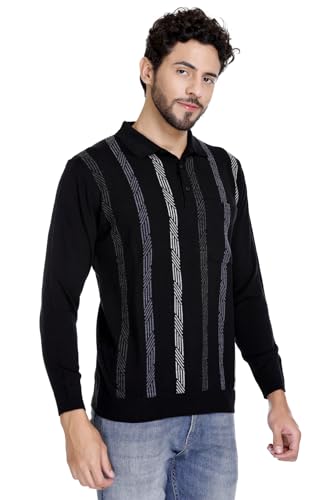 Image of In Love Men's Cotton Blend Warm Winter Wear Top Full Sleeves