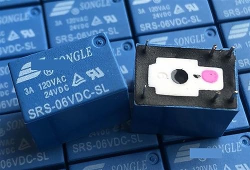 Relais SRS-06VDC-SL pour remplacer un commutateur défectueux 6V 3A sur carte de contrôle