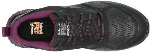 Timberland PRO Timberland PRO Women's Reaxion Composite Safety Toe Athletic Work Shoe, Black/Purple, 5.5