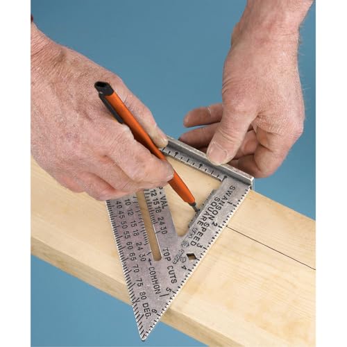Image of Swanson Tool Co S0101 7 Inch Speed Square, Blue, (Pack of 50)