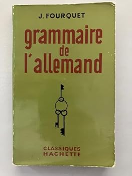 Paperback Grammaire allemande. Classes supérieures [French] Book