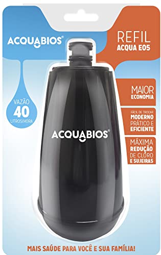 Refil Acqua E05 Preta - 1007-0004 - ACQUABIOS - Refil Acqua E05 Preta - 1007-0004 - ACQUABIOS, Kitch