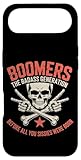 Boomers Generation Funny Rock Hand Retro Skeleton