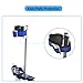 GESEXI Drywall Stilts 15”-23” Adjustable Lightweight Aluminum Tool Stilt with Knee Pads Protection for Painting Painter Taping,Silver