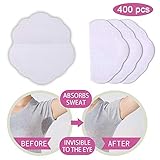 April Story 400 Piezas Antitranspirante Sudor Pegatinas Ideal para Hiperhidrosis Hombres Mujeres y Niños Cómodas, No Visibles