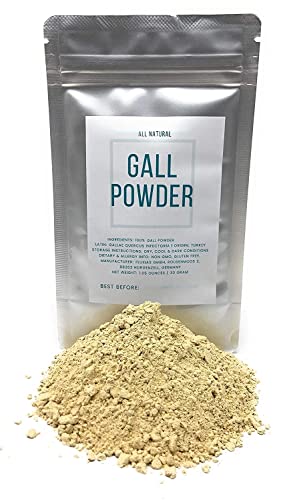 Gall Powder from Oak Trees - Natural Textile Dye - Dried & Natural Quercus Infectoria - Net Weight: 1.05oz/30g - Also Known As Spangle, Gallnut, Nutgall, Oak...