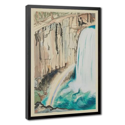 Impression toile forêt Inyo décoration murale salon salon bureau 61cm
