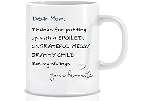 Dear Mom Mug: A Heartfelt Tribute to Maternal Tolerance