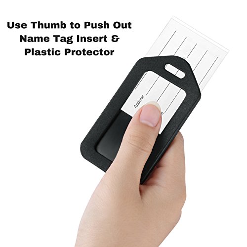 Mifflin-Usa Luggage Tags (Classic, 6 Pk), Bag Tag For Baggage, Suitcase Tags Bulk #TOP2