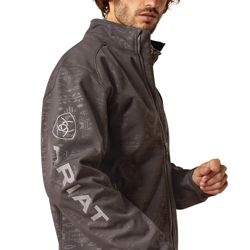 Ariat Mens Phantom Emboss Logo Softshell Jacket3
