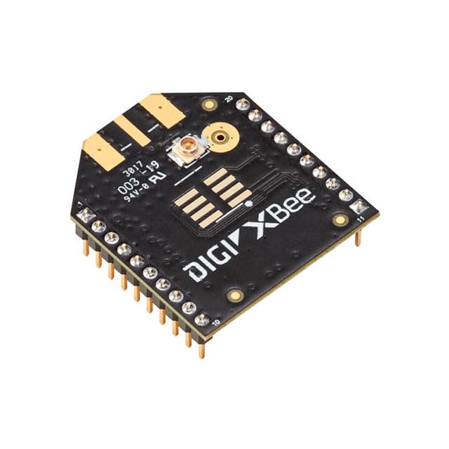 XBRR-24Z8UT Zigbee Modules - 802.15.4 XBee RR PRO, 2.4 GHz, ZigBee, U.FL, Through Hole, 1M/96K