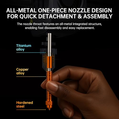 Buse 0,4 mm K1 K1 Max pour réussir l'impression de filaments carbone - 6