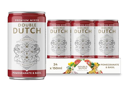 Double Dutch Granatapfel & Basilikum Tonic Water, Dosen 24 x 150 ml