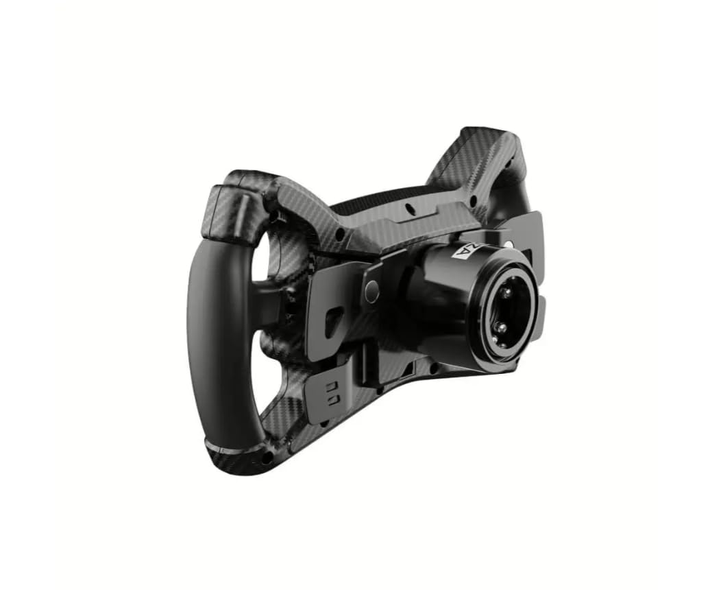 MOZA KS Rennen Lenkrad 300MM Schmetterlings-Stil GT-Rad mit Hall-Sensor Magnetpaddel kohlenstofffaserverstärktem Verbundwerkstoff TPE-Gummigriffen