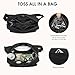 G4Free Small Diaper Bag for Baby Girl and Boy, Mini Sling Diaper Bag Fanny Pack with Portable Changing Pad (black)