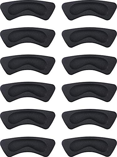 6 pares de almohadillas de cojín de talón asas de talón forro autoadhesivo plantillas de zapato,...