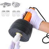 MAHWER Sellador de Botellas por inducción electromagnética, máquina selladora de Tapas de plástico y Papel de Aluminio de 20 a 100 mm, Sellado con una Sola tecla, disipación rápida del Calor