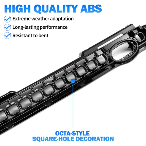 Black Octa-Style Bumper Grille Trim Badge Strip for Defender 90 110 130 by GafeSkui - Used condition - Image 4